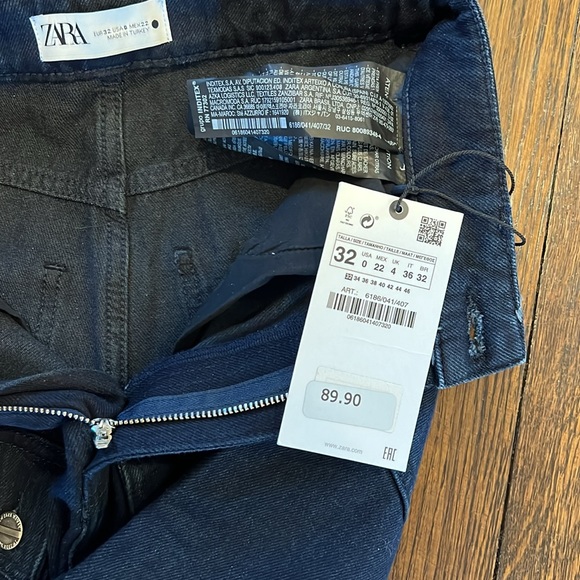 Zara Multi-Pocket Cargo Jeans in Dark Indigo SOLD OUT! NWT Size 32/0 $89.90 - Picture 5 of 8
